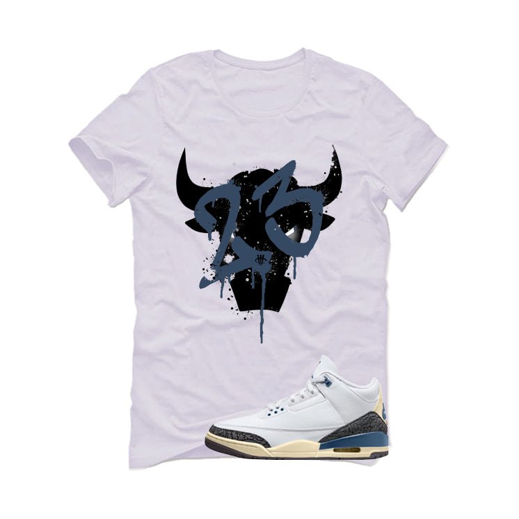 Air Jordan 3 OG SP Diffused Blue White T-Shirt (Shadow Bull)| illcurrency