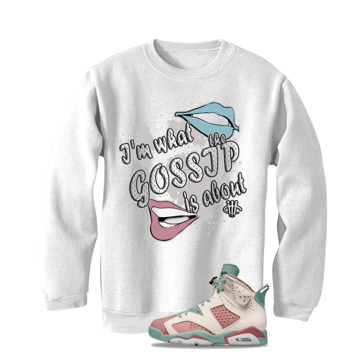 Air Jordan 6 Doernbecher White T-Shirt (Gossip)| illcurrency
