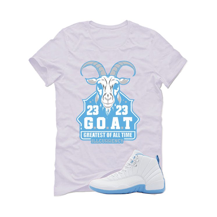 Air Jordan 12 Melo White T-Shirt (GOAT 23)| illcurrency