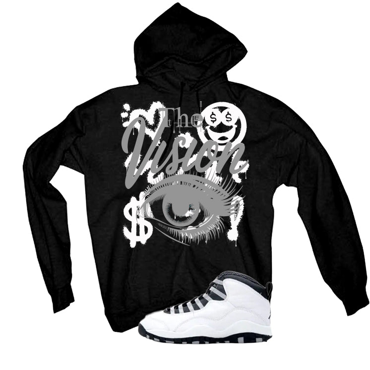 Air Jordan 10 OG Steel Black T-Shirt (The Vision)| illcurrency