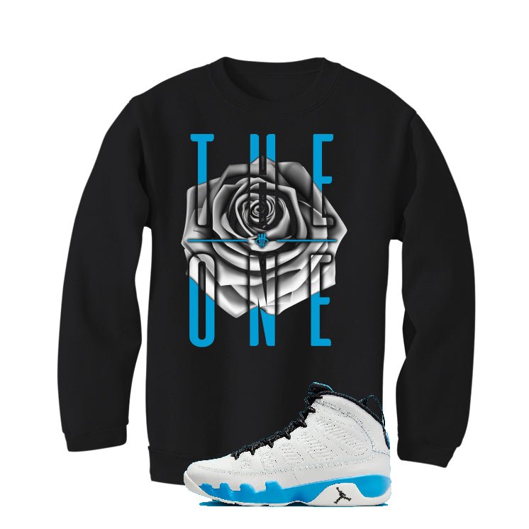 Air Jordan 9 “Powder Blue” | illcurrency Black T-Shirt (The One)
