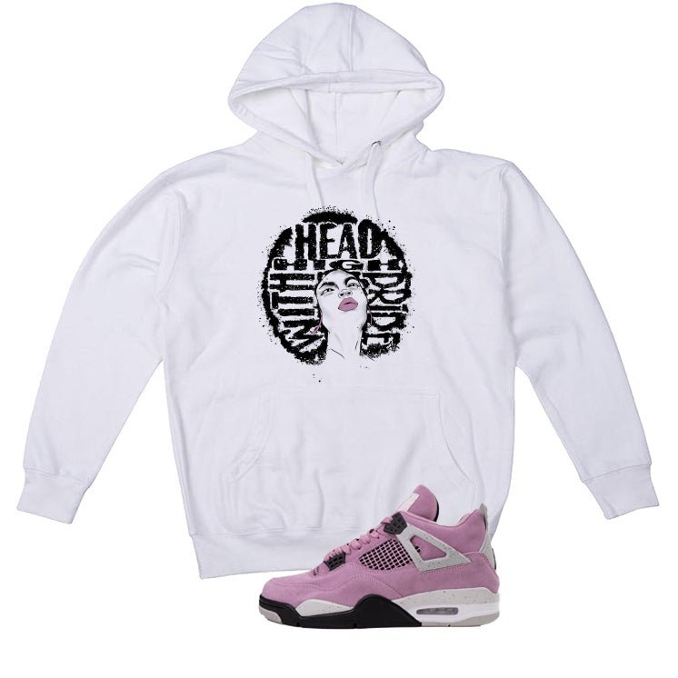 Air Jordan 4 WMNS Orchid White T-Shirt (Head High)| illcurrency
