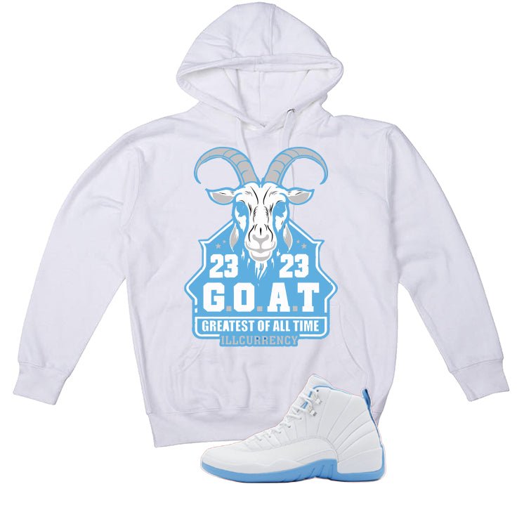 Air Jordan 12 Melo White T-Shirt (GOAT 23)| illcurrency