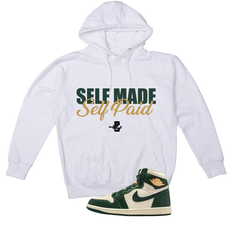 Air Jordan 1 High OG WMNS Fir Matching T-Shirt, Sweatshirts & Hoodies White T-Shirt (Self Made Self Paid)| illcurrency