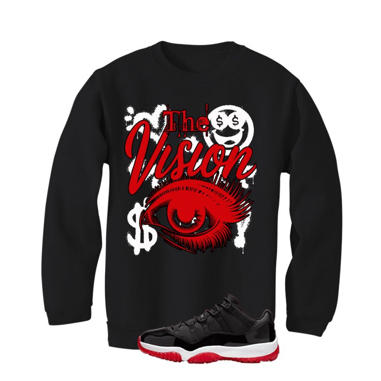 Air Jordan 11 Low Bred Black T-Shirt (The Vision)| illcurrency