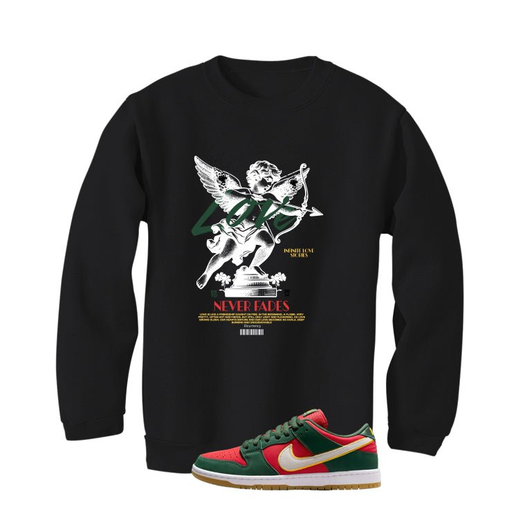Nike SB Dunk Low PRM Seattle Supersonics Black T-Shirt (Love Never Fades)| illcurrency