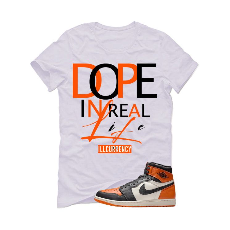 Air Jordan 1 High OG Shattered Backboard White T-Shirt (DOPE)| illcurrency