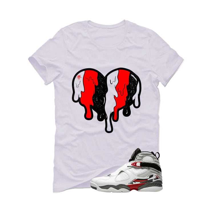 Air Jordan 8 Bugs Bunny Matching T-Shirt, Sweatshirts & Hoodies White T-Shirt (Heart)| illcurrency