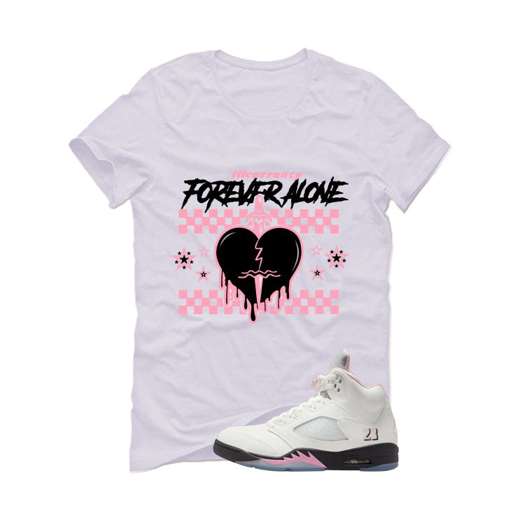 Air Jordan 5 OG 35th Anniversary Matching T-Shirt, Sweatshirts & Hoodies White T-Shirt (Forever Alone)| illcurrency