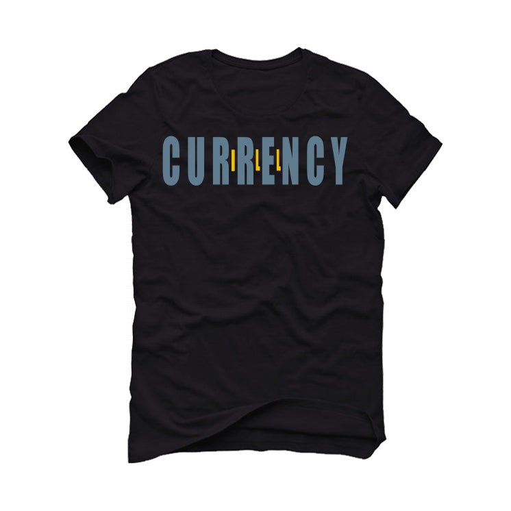 AIR JORDAN 13 “BLUE GREY” | illcurrency Black T-Shirt (Across)