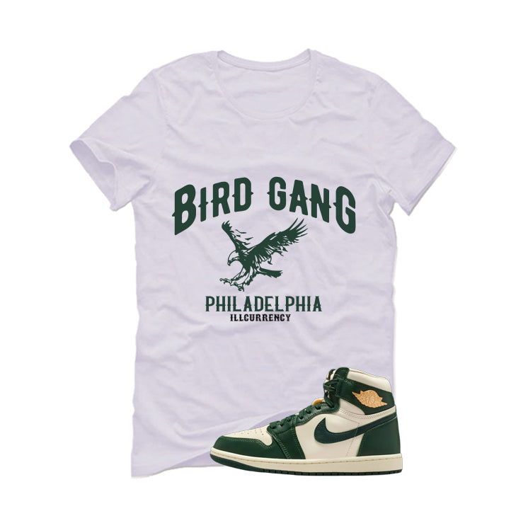 Air Jordan 1 High OG WMNS Fir Matching T-Shirt, Sweatshirts & Hoodies White T-Shirt (Bird Gang)| illcurrency