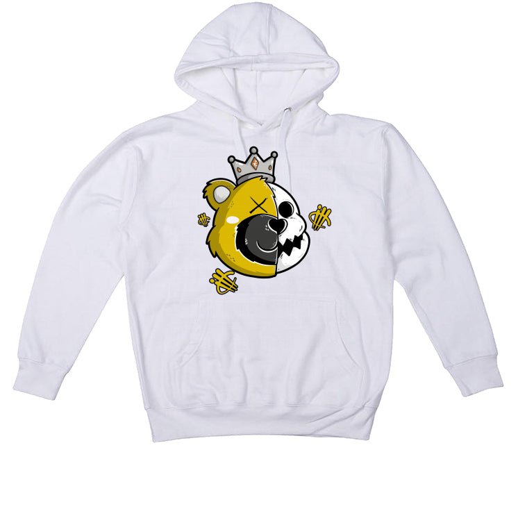 Air Jordan 11 Low WMNS “Yellow Snakeskin” White T-Shirt (HALF KING BEAR)