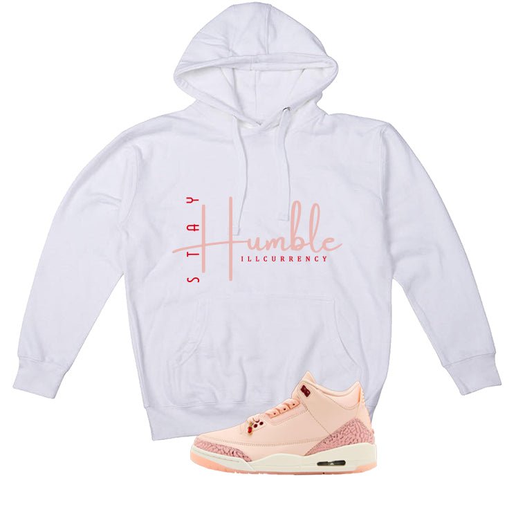 Air Jordan 3 Valentine’s Day White T-Shirt (Stay Humble)| illcurrency