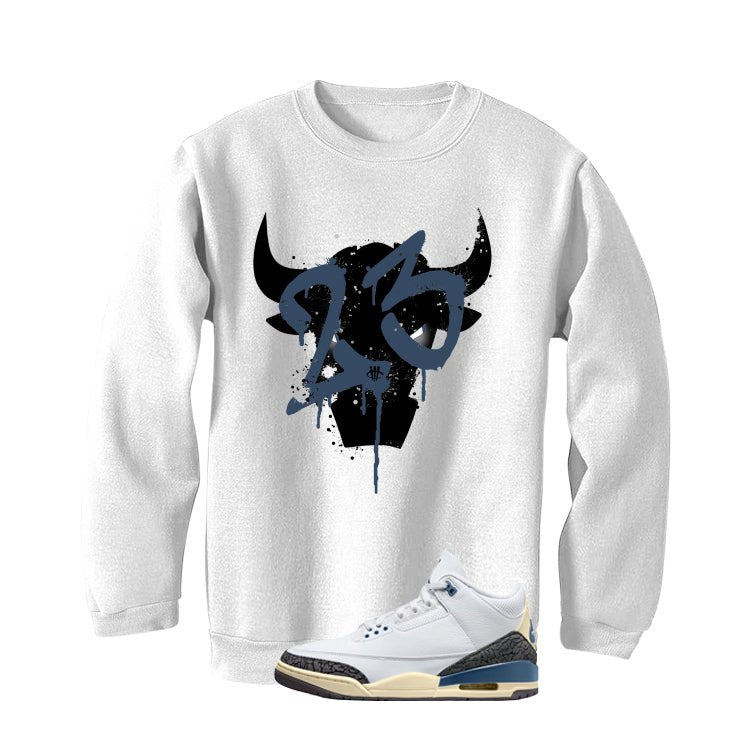 Air Jordan 3 OG SP Diffused Blue White T-Shirt (Shadow Bull)| illcurrency