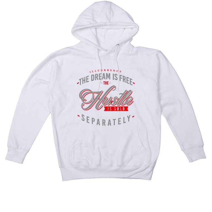 Air Jordan 13 Wolf Grey - White T-Shirt (The dream is free)