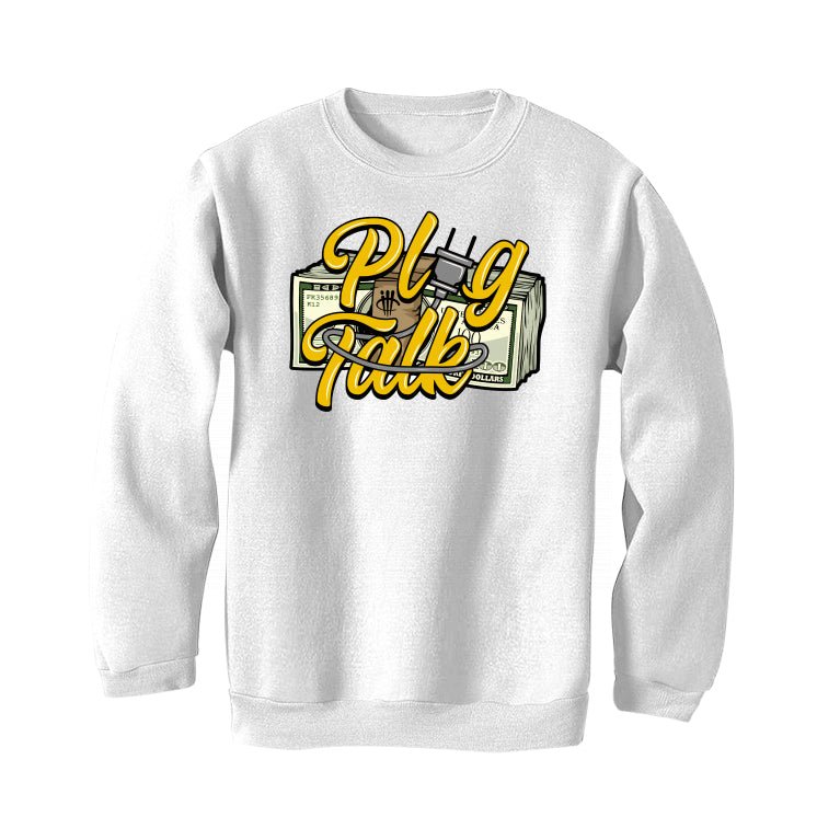 Air Jordan 6 Yellow Ochre | illcurrency White T-Shirt (PLUG TALK)