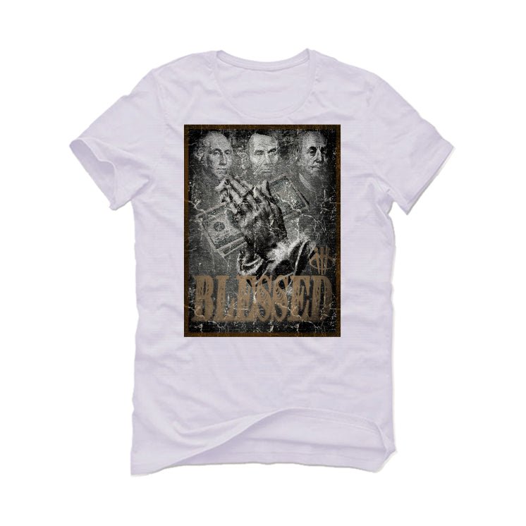 Air Jordan 3 Palomino - White T-Shirt (BLESSED FORTUNE)