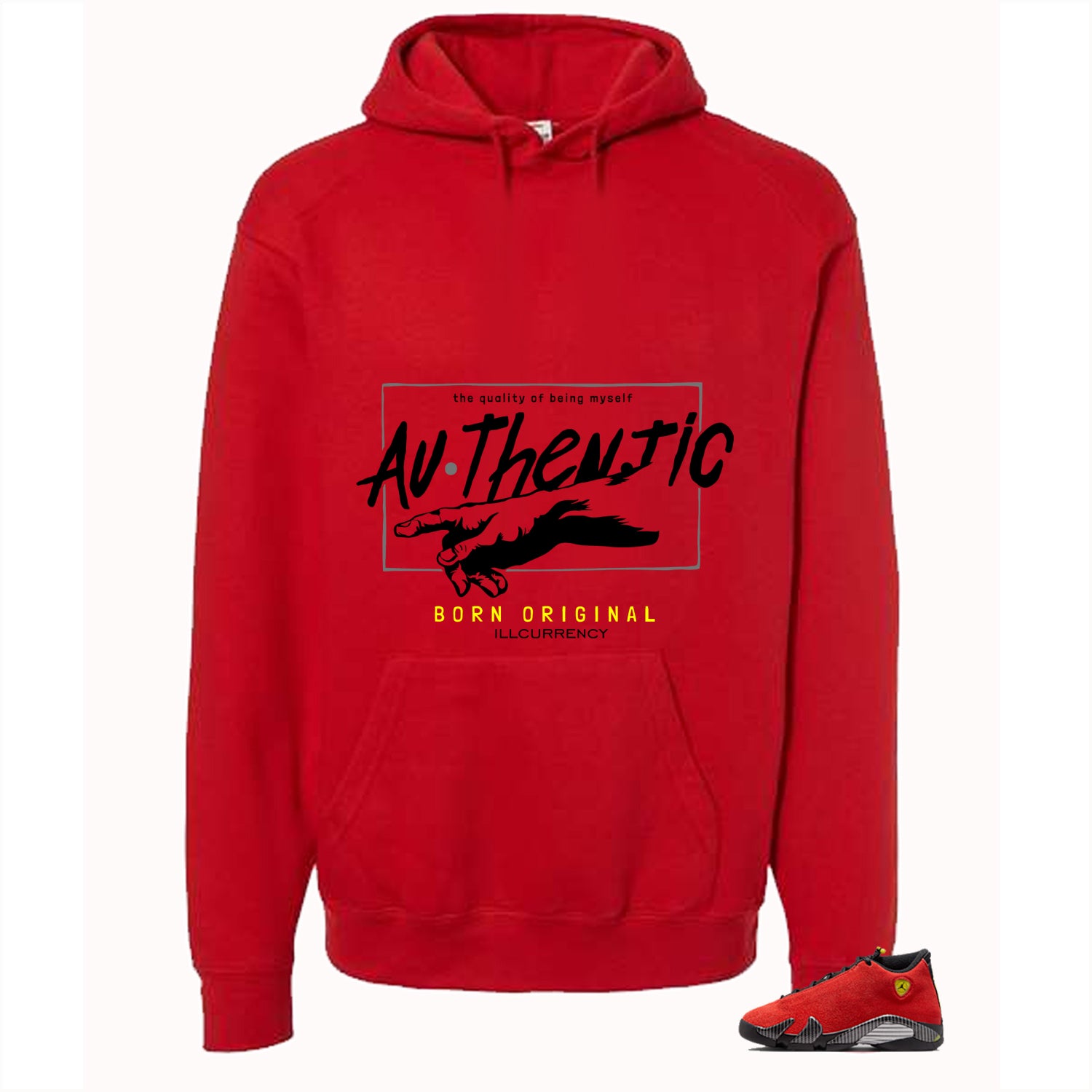 Air Jordan 14 Ferrari Red T-Shirt (Authentic)| illcurrency