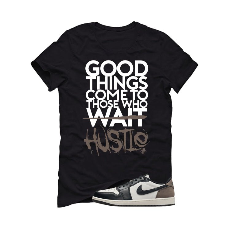Air Jordan 1 Low OG Mocha Black T-Shirt (Good Things)| illcurrency