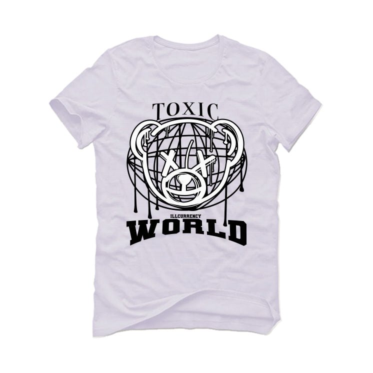 Air Jordan 1 High OG “Reverse Panda” | illcurrency White T-Shirt (Toxic World)