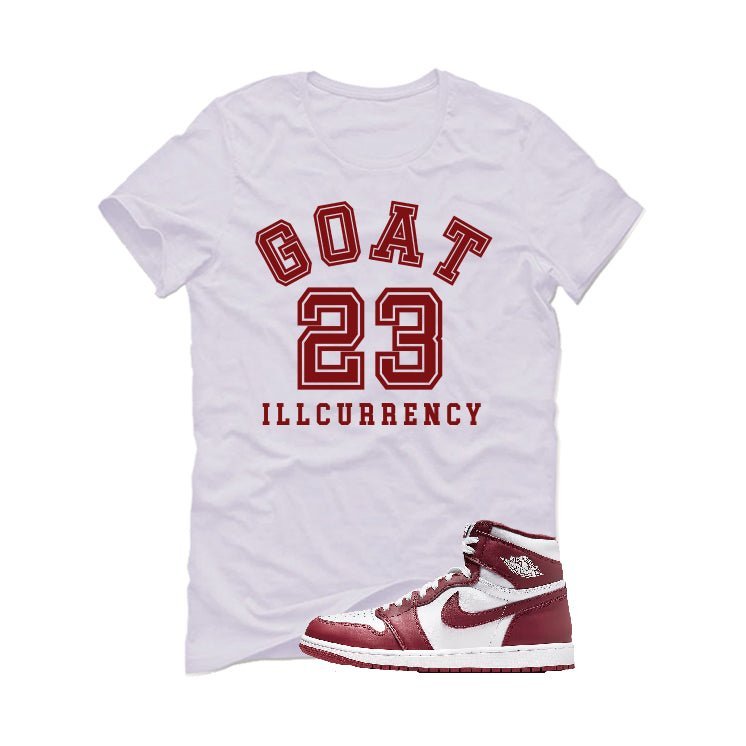 Air Jordan 1 High OG “Team Red” | illcurrency White T-Shirt (GOAT 23)