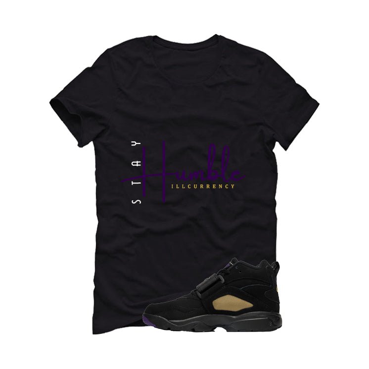 Nike Air Diamond Turf Ravens Black T-Shirt (Stay Humble)| illcurrency