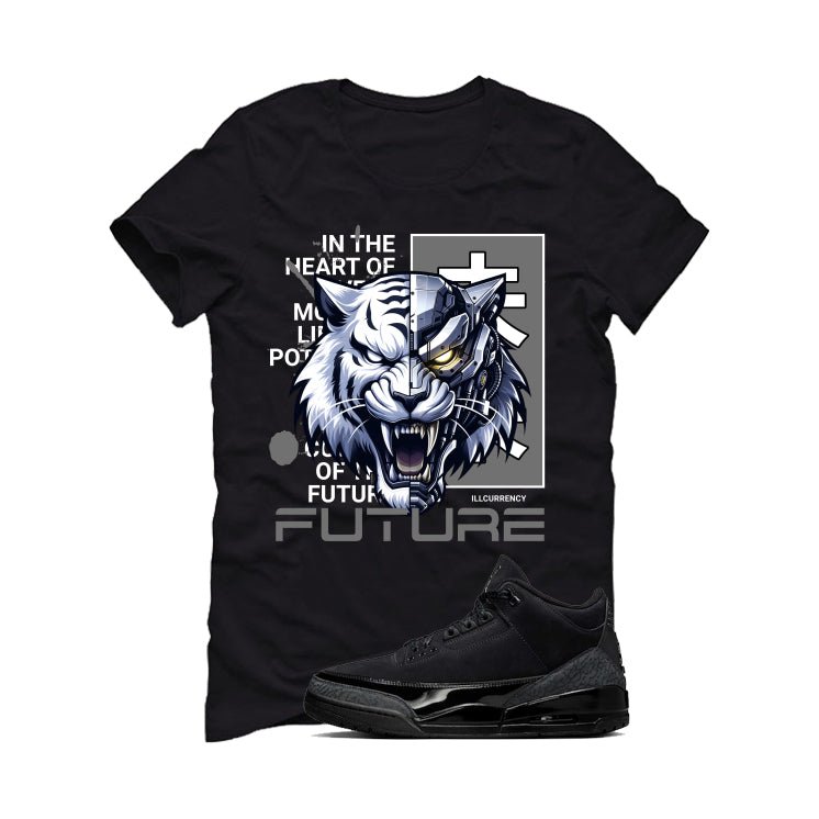 Air Jordan 3 Black Cat Black T-Shirt (Future)| illcurrency