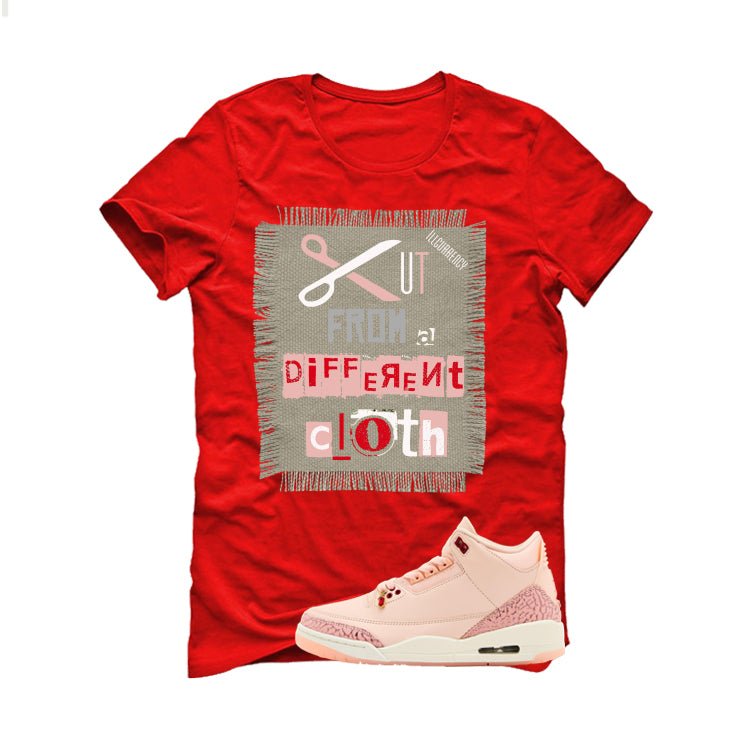 Air Jordan 3 Valentine’s Day Red T-Shirt (Cut from a different cloth)| illcurrency