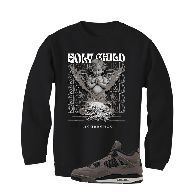 Air Jordan 4 Cave Stone Black T-Shirt (Holy Child)| illcurrency