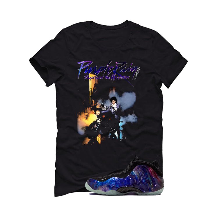 Nike Air Foamposite One Galaxy Black T-Shirt (Purple Rain)| illcurrency