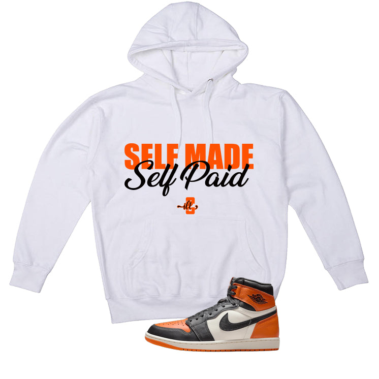 Air Jordan 1 High OG Shattered Backboard White T-Shirt (Self Made Self Paid)| illcurrency