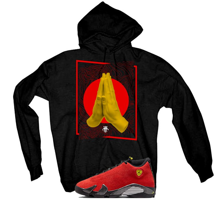 Air Jordan 14 Ferrari Black T-Shirt (Pray)| illcurrency