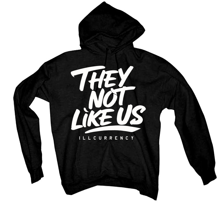 Air Jordan 4 Black Cat Matching T-Shirt, Sweatshirts & Hoodies Black T-Shirt (They not like us)| illcurrency