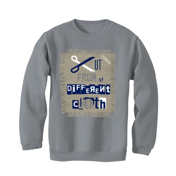 Air Jordan 5 “Georgetown” | illcurrency Grey T-Shirt (Cut from a different cloth)