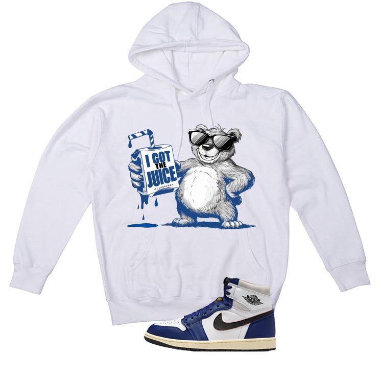 Air Jordan 1 Rare Air Deep Royal Blue White T-Shirt (I got the juice)| illcurrency