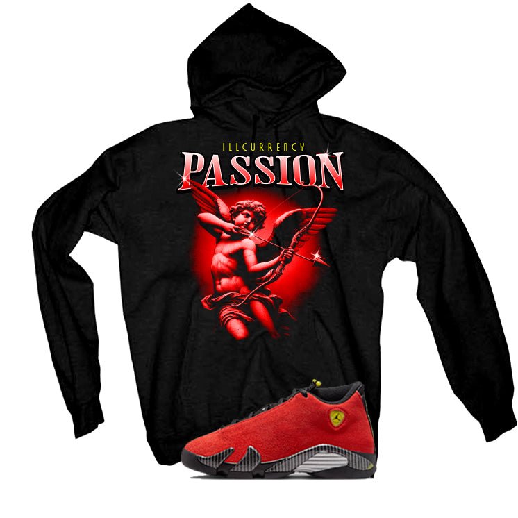 Air Jordan 14 Ferrari Black T-Shirt (Passion)| illcurrency