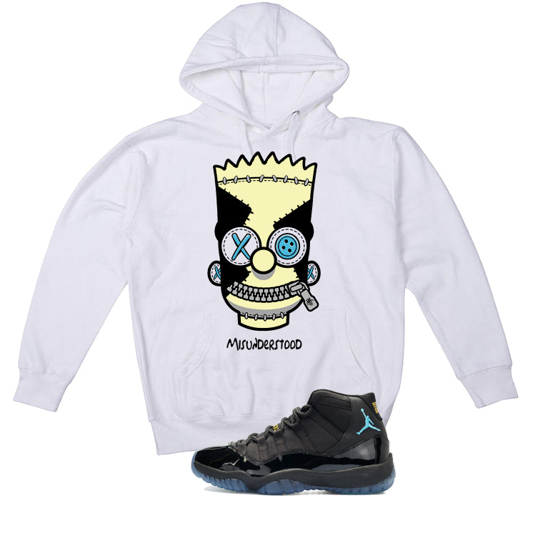 Air Jordan 11 Gamma Blue Matching T-Shirt, Sweatshirts & Hoodies White T-Shirt (Misunderstood)| illcurrency