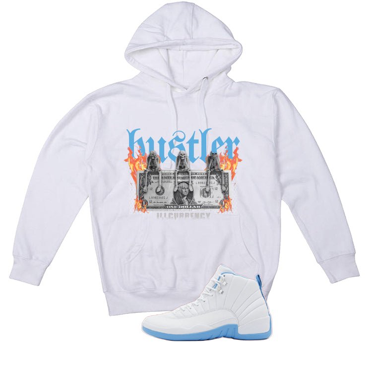 Air Jordan 12 Melo White T-Shirt (See No Evil Hustler)| illcurrency