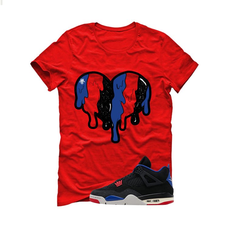 Air Jordan 4 Rare Air Red T-Shirt (Heart)| illcurrency