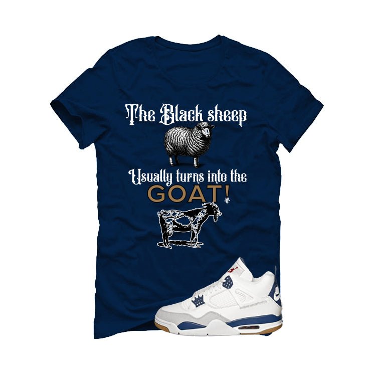 Nike SB x Air Jordan 4 Navy Navy Blue T-Shirt (the black sheep usually turns into the GOAT!)| illcurrency