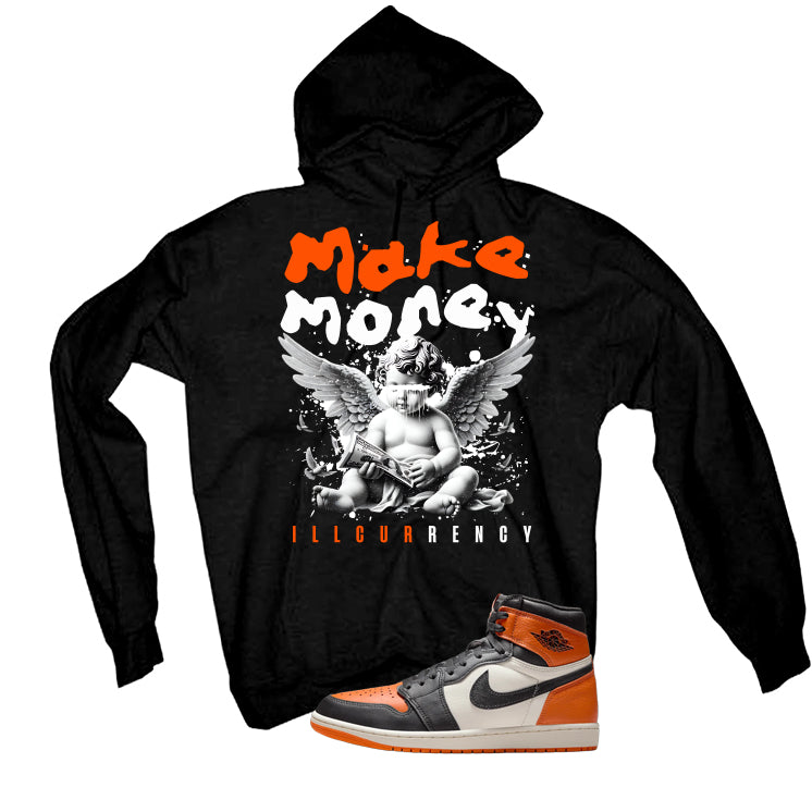 Air Jordan 1 High OG Shattered Backboard Black T-Shirt (Make Money)| illcurrency
