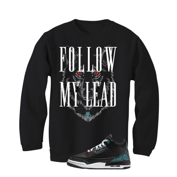Air Jordan 3 GS Moto Black T-Shirt (Follow My Lead)| illcurrency
