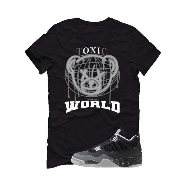 Air Jordan 4 Fear Pack Black T-Shirt (Toxic World)| illcurrency