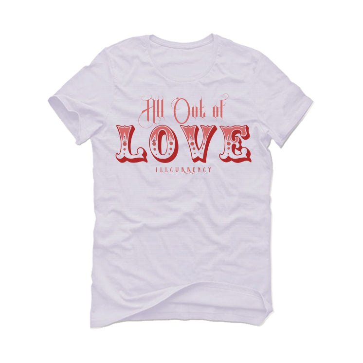 Nike Dunk Low WMNS “Valentine’s Day” | illcurrency White T-Shirt (All out of love)