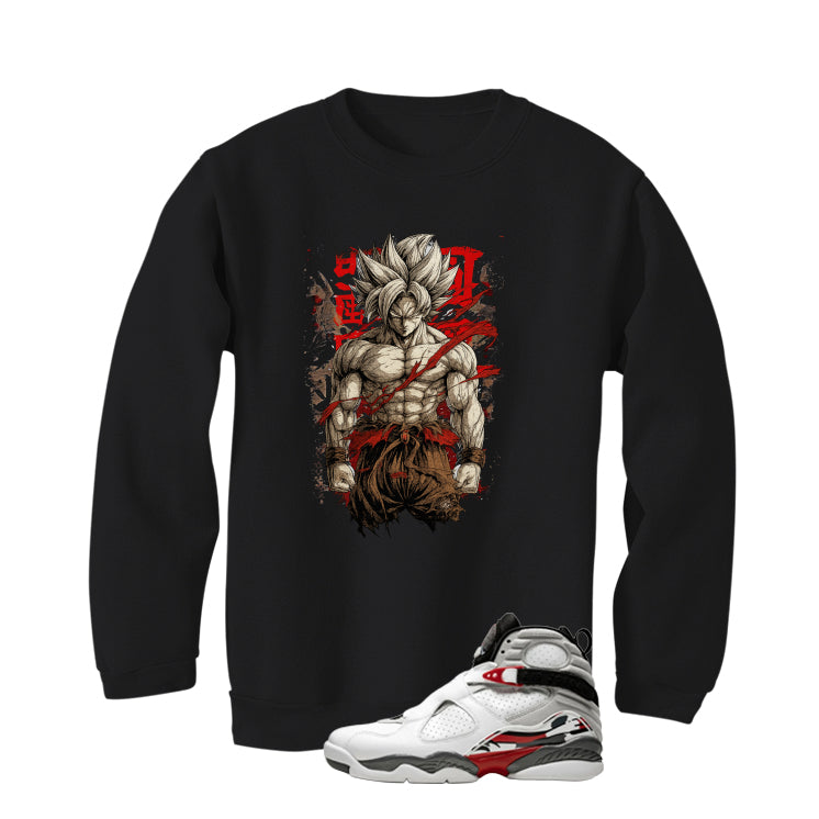 Air Jordan 8 Bugs Bunny Matching T-Shirt, Sweatshirts & Hoodies Black T-Shirt (Goku)| illcurrency