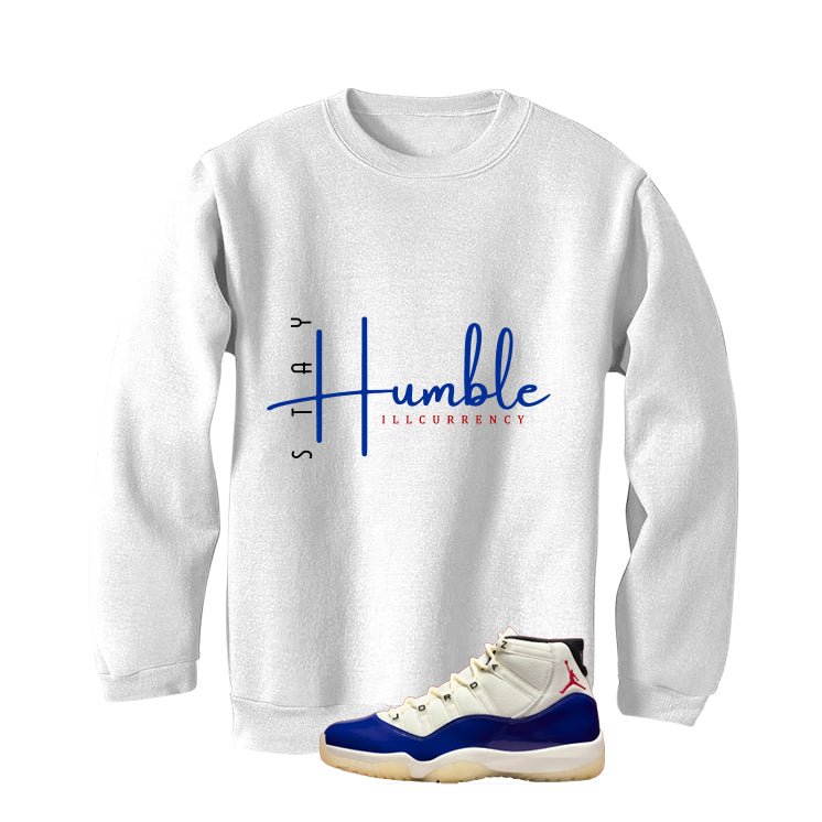 Air Jordan 11 Rare Air Matching T-Shirt, Sweatshirts & Hoodies White T-Shirt (Stay Humble)| illcurrency