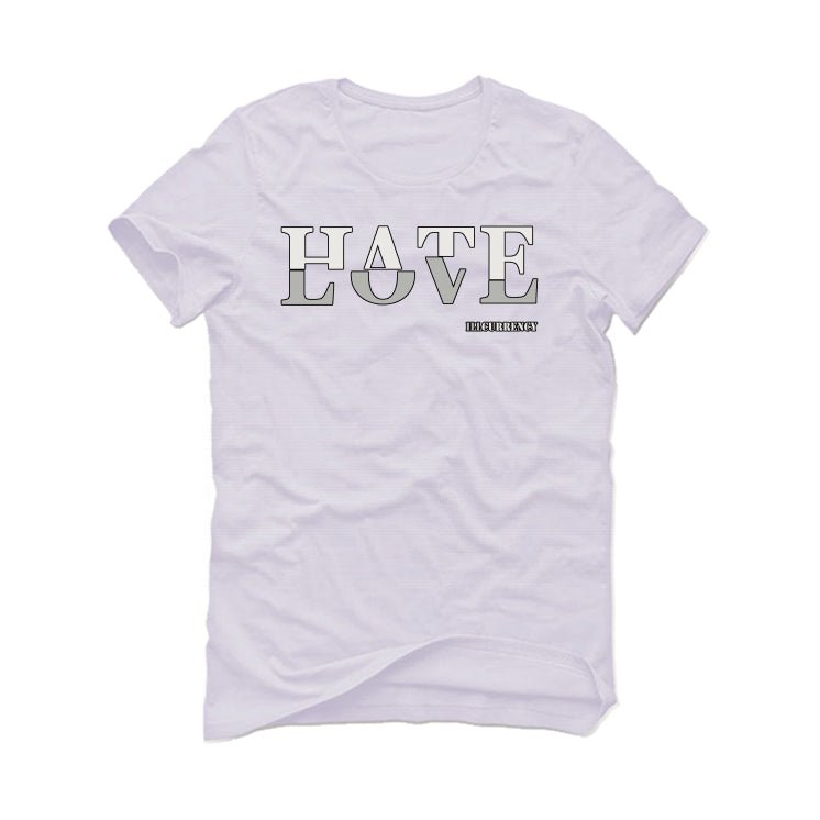 Air Jordan 3 Craft “Ivory” | illcurrency White T-Shirt (Hate Love)