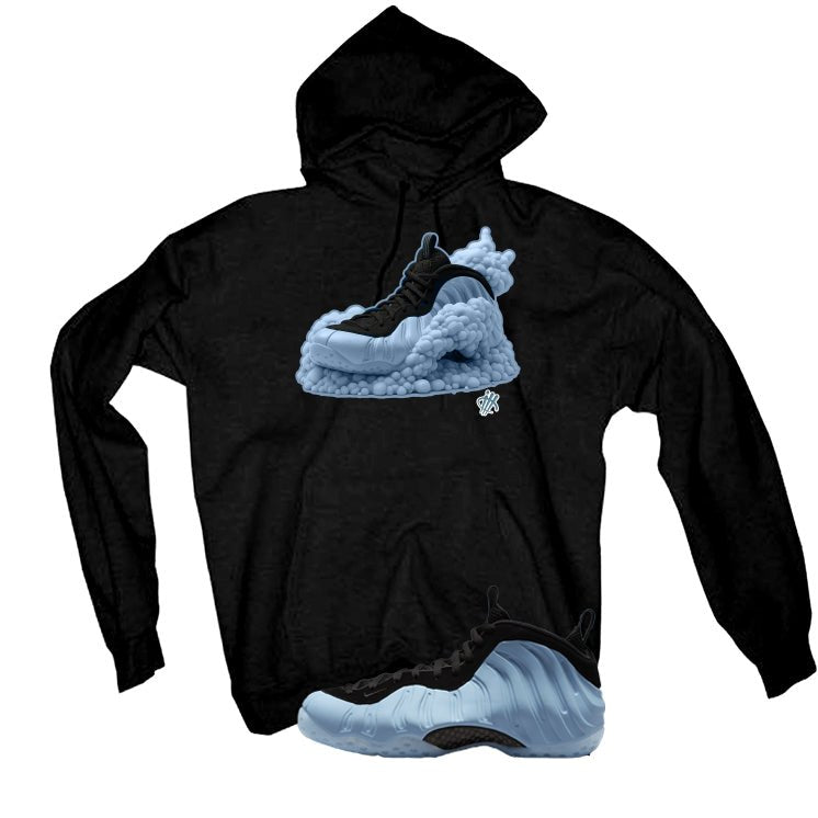 Nike Air Foamposite One Psychic Blue Black T-Shirt (Foamy Shoe)| illcurrency