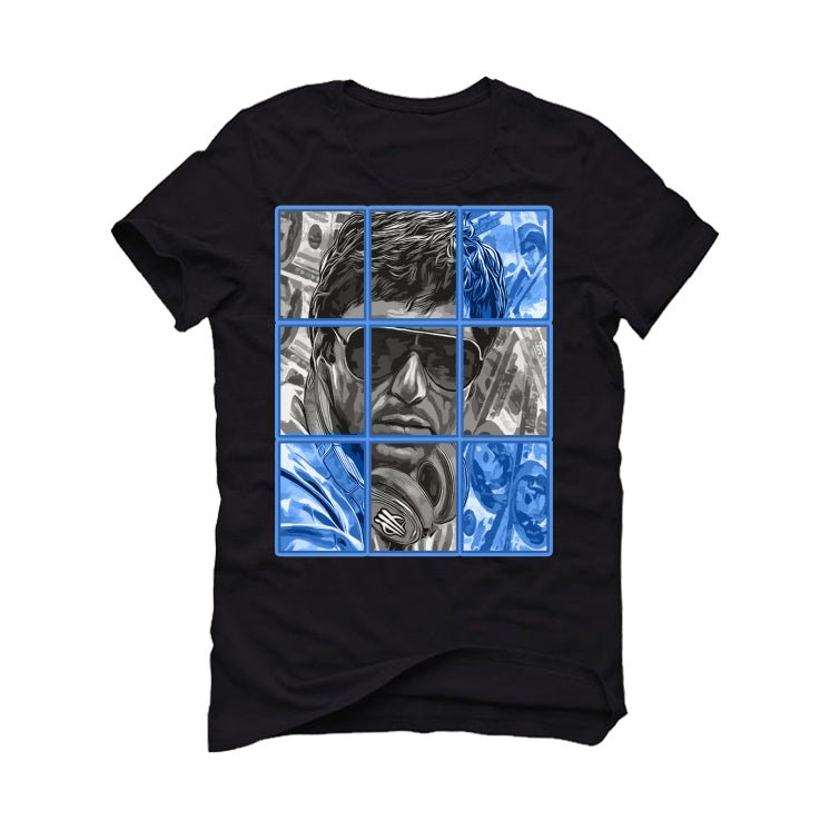 Air Jordan 2 Low Varsity Royal - Black T-Shirt (PACINO)