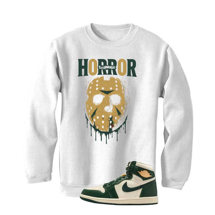 Air Jordan 1 High OG WMNS Fir Matching T-Shirt, Sweatshirts & Hoodies White T-Shirt (Jason Horror)| illcurrency